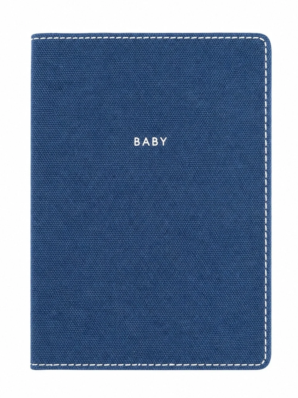 Kate Spade Baby Stitched Canvas Folding Duo Photo Frame